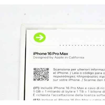 APPLE IPHONE 16 PRO MAX 256GB DESERT TITANIUM PRECINTADO