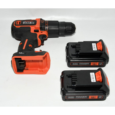 ATORNILLADOR BLACK DECKER BDCHD18KB + 2 BATERIAS