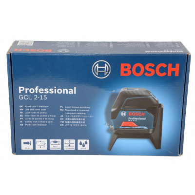 NIVEL LASER BOSCH GCL 2-15