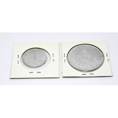 DOS FICHAS CLUB NAUTICO DE BILBAO