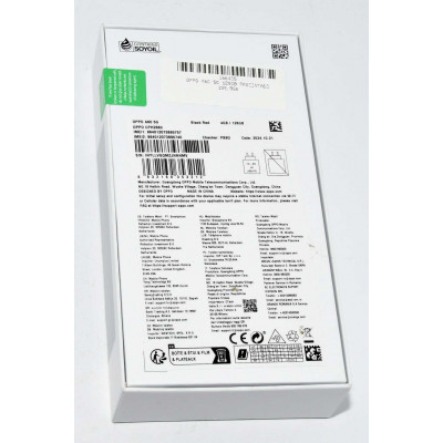 OPPO A60 5G 128GB NEGRO PRECINTADO