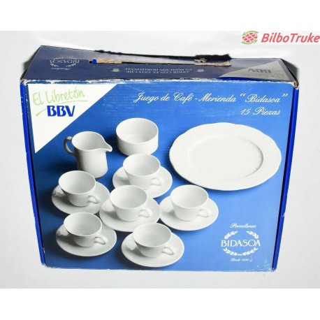 VAJILLA CAFE BIDASOA BBV