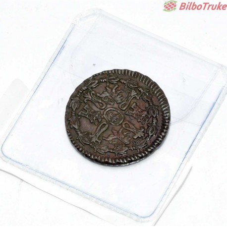 MONEDA 8 MARAVEDIES 1817 FERNANDO VII
