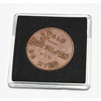 MONEDA VALE POR UN PAN KILO COOPERATIVA BIDE ONERA EIBAR