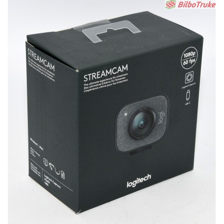 CAMARA LOGITECH STREAMCAM 60FPS