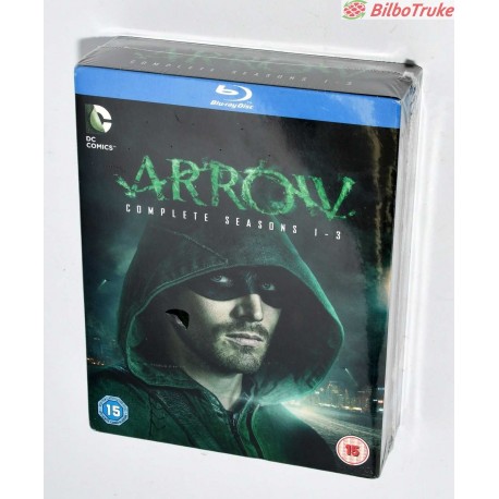 SERIE BLURAY ARROW 1 A 3 PRECINTADO