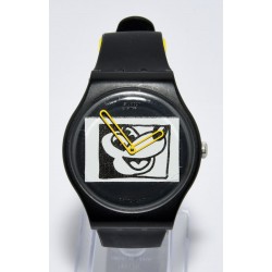 RELOJ SWATCH MICKEY BLANC SUR NOIR