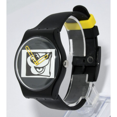 RELOJ SWATCH MICKEY BLANC SUR NOIR