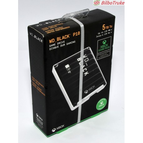 DISCO DURO EXTERNO WD BLACK P10 5TB GAME DRIVE