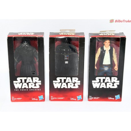 COLECCION 3 FIGURAS STAR WARS - HASBRO PRECINTADAS