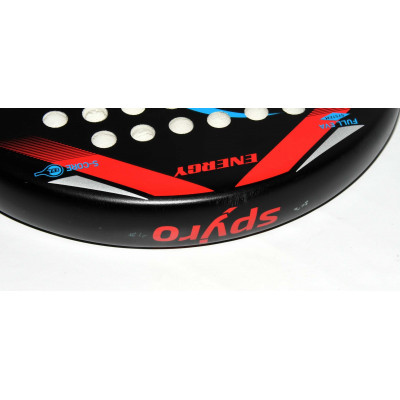 PALA PADEL SPYRO 36MM AZUL Y ROJO