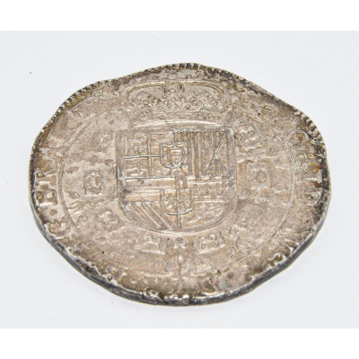 MONEDA PATAGON FELIPE IV 1633 PLATA
