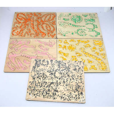 SET PUZZLES 3D DINOSAURIOS