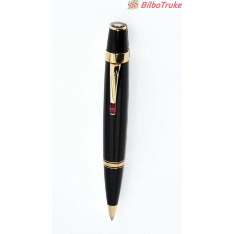 BOLIGRAFO RETRACTIL MONTBLANC BOHEME PIEDRA ROJA