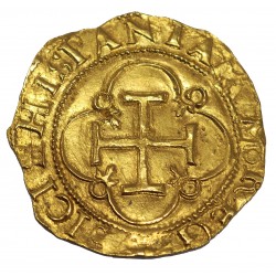 ESCUDO DE ORO CARLOS I - JUANA DE CASTILLA (1504-1555) CECA SEVILLA