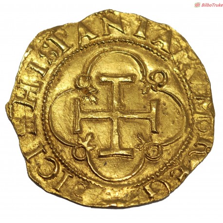 ESCUDO DE ORO CARLOS I - JUANA DE CASTILLA (1504-1555) CECA SEVILLA