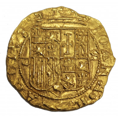 ESCUDO DE ORO CARLOS I - JUANA DE CASTILLA (1504-1555) CECA SEVILLA