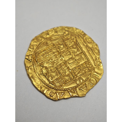 ESCUDO DE ORO CARLOS I - JUANA DE CASTILLA (1504-1555) CECA SEVILLA
