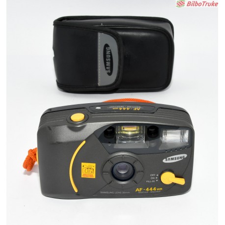 CAMARA COMPACTA ANALOGICA SAMSUNG AF-444 WR WATER RESISTANT