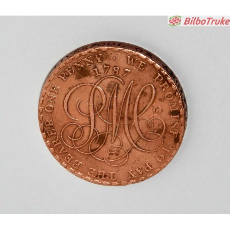 MONEDA PENIQUE 1787 - TOKEN
