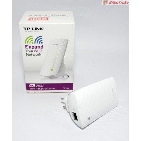 REPETIDOR DE SENAL WIFI EXTENDER TP LINK RE200