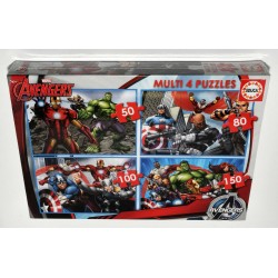 EDUCA PUZZLE MARVEL AVENGERS MULTIPUZZLE PRECINTADO