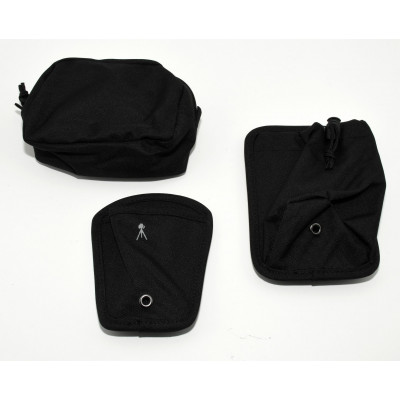 LOTE DE 3 BOLSILLOS EXTERIORES LOWEPRO