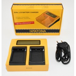 CARGADOR PATONA NP-W126S NP-W126 - COMPATIBLE CON FUJIFILM