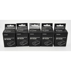 LOTE DE 5 BATERIAS FUJIFILM XT-4