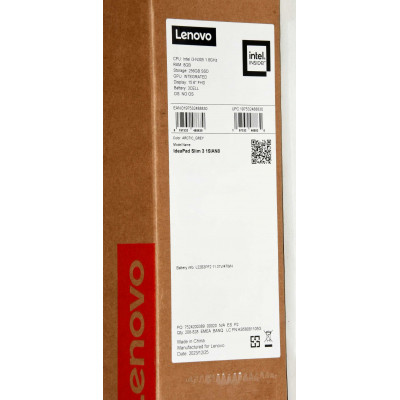 PORTATIL LENOVO IDEAPAD SLIM 3 15IAN8 / INTEL i3-N305 1.8GHz / 250GB SSD / 8GB RAM