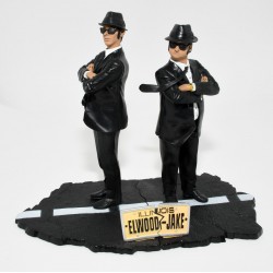 PAREJA FIGURAS THE BLUES BROTHERS 17CM