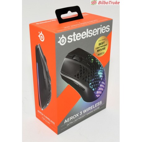 RATON RATON STEELSERIES AEROX 3 WIRELESS (2022) PRECINTADO