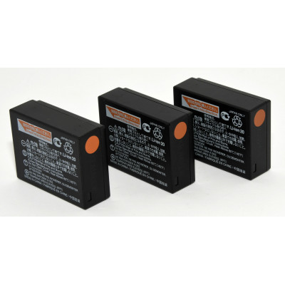 LOTE DE 3 BATERIAS FUJIFILM X-PRO 3