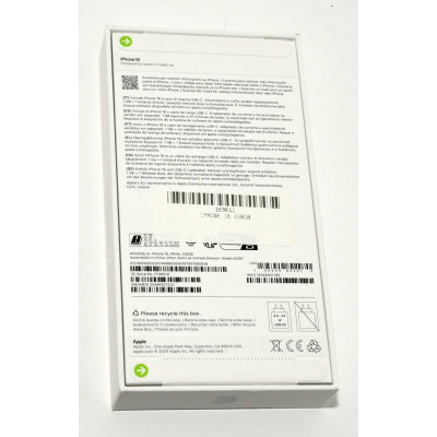 APPLE IPHONE 16 128GB BLANCO PRECINTADO