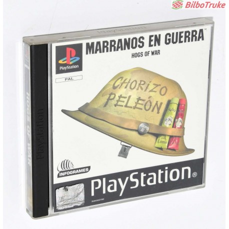 VIDEOJUEGO PSX MARRANOS EN GUERRA