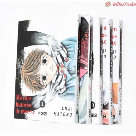 MANGA MIS CIEN HISTORIAS DE MUERTE 1 A 5