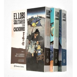 MANGA EL LOBO SOLITARIO Y SU CACHORRO 1 A 3