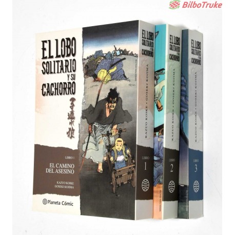MANGA EL LOBO SOLITARIO Y SU CACHORRO 1 A 3