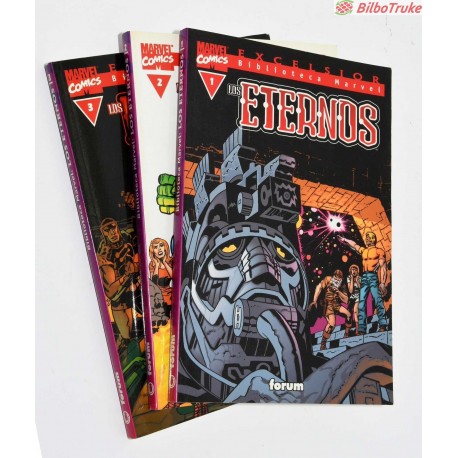 COMIC MARVEL LOS ETERNOS 1 A 3