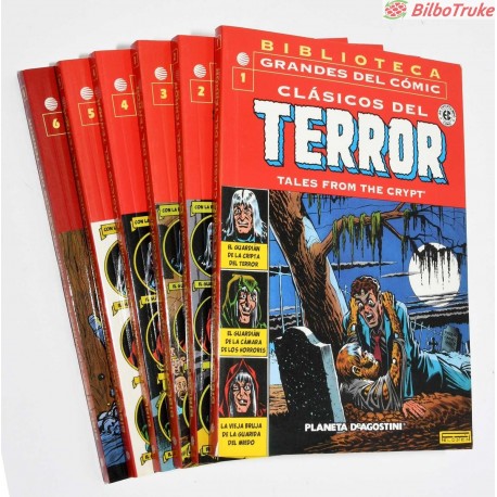 COMIC CLASICOS DEL TERROR EC 1 A 6