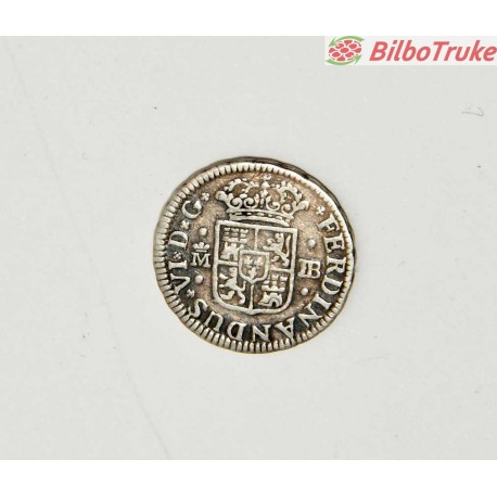 MONEDA MEDIO REAL FERNANDO VI 1749 MADRID