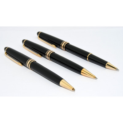 CONJUNTO TRIO MONTBLANC MEISTERSTUCK