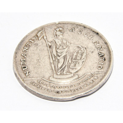 MEDALLA CORONACION CARLOS IV Y ALOYSIA AUGUSTA