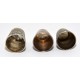 COLECCION DE TRES DEDALES DE PLATA