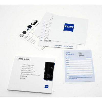 OBJETIVO ZEISS LOXIA 2/50 PARA SONY MOUNT E