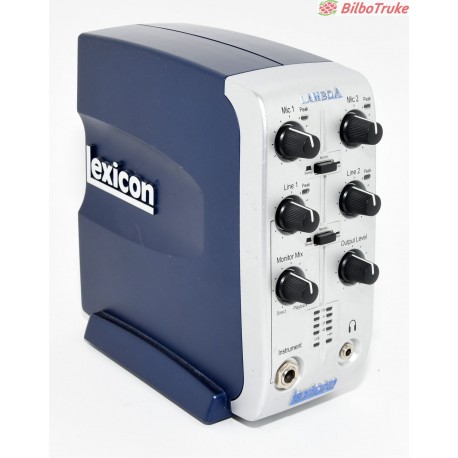INTERFAZ AUDIO LEXICON LAMBDA