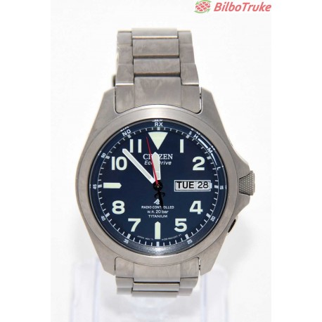 RELOJ CITIZEN RADIOCONTROL PROMASTER LAND TITANIUM AT6080-53L