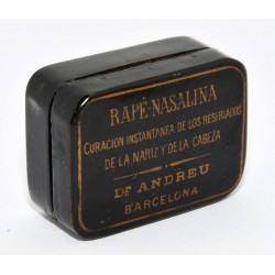 CAJA RAPE NASALINA DR ANDREU BARCELONA