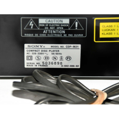 PLETINA CD SONY CDPM21