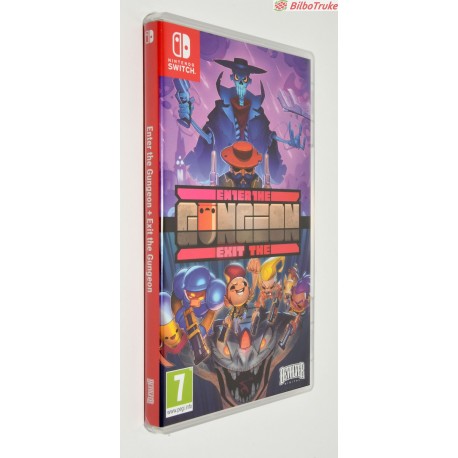 VIDEOJUEGO SWITCH ENTER THE GUNGEON EXIT THE GUNGEON